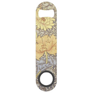 William Morris Chrysanthemum Moeder Bloemen Speed Flessenopener