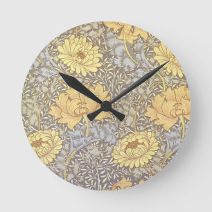 William Morris Chrysanthemum Mum Bloemen Ronde Klok