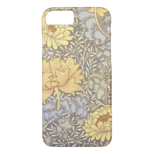 William Morris Chrysanthemum Mum Flowers iPhone 8/7 Hoesje