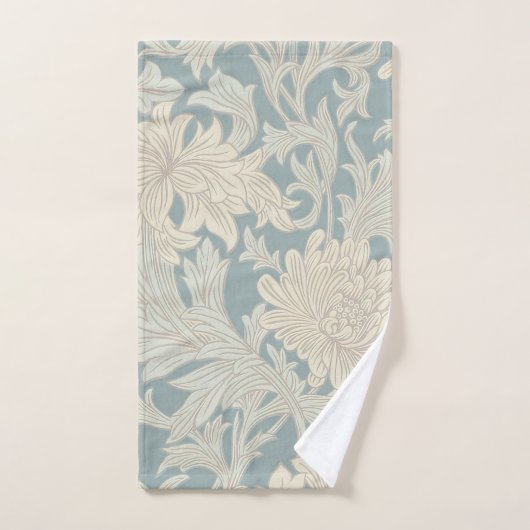 William Morris Chrysanthemum Pattern Bad Handdoek (Handdoek)
