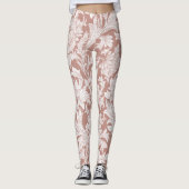 William Morris Chrysanthemum Pattern Leggings (Voorkant)