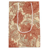 William Morris Chrysanthemum Pattern Medium Gift B Cadeauzakje (Achterkant)