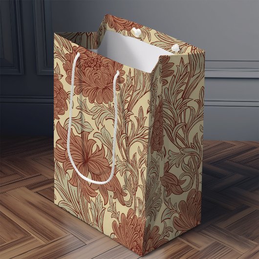 William Morris Chrysanthemum Pattern Medium Gift B Cadeauzakje