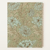 William Morris Chrysanthemum Pattern Planner (Achterkant)