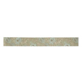 William Morris Chrysanthemum Pattern Satin Ribbon Lint (Voorkant)