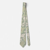 William Morris Chrysanthemum Pattern Stropdas (Voorkant)