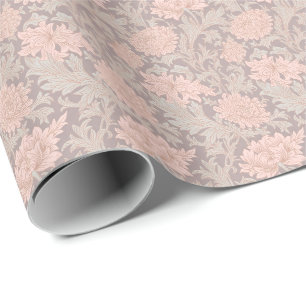 William Morris Chrysanthemum Pattern Wrapping Pape Cadeaupapier