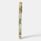 William Morris Chrysanthemum Sage Flower Case-Mate iPhone Case (Achterkant / Rechts)