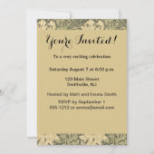 William Morris Chrysanthemum Sage Flower Kaart (Voorkant)