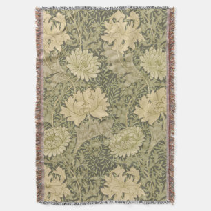 William Morris Chrysanthemum Salie Bloem Deken