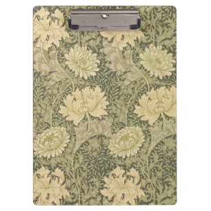 William Morris Chrysanthemum Salie Bloem Klembord