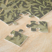 William Morris Chrysanthemum Salie Bloem Legpuzzel (Zijkant)