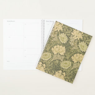 William Morris Chrysanthemum Salie Bloem Planner