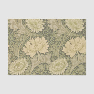 William Morris Chrysanthemum Salie Bloem Tissuepapier
