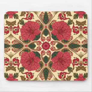 William Morris Chrysanthemums Art Nouveau bloemmo Muismat