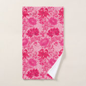 William Morris Chrysanthemums, Fuchsia Pink (Serviette à main)