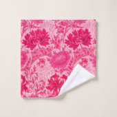 William Morris Chrysanthemums, Fuchsia Pink (Gant de toilette)
