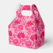 William Morris Chrysanthemums, Fuchsia Pink Bedankdoosjes (Achterkant)