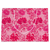 William Morris Chrysanthemums, Fuchsia Pink Groot Cadeauzakje (Voorkant)