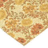 William Morris Chrysanthemums, Mustard Gold Korte Tafelloper (Hoek)