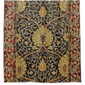 William Morris Classic Carpet Art Print Design Douchegordijn (Voorkant)