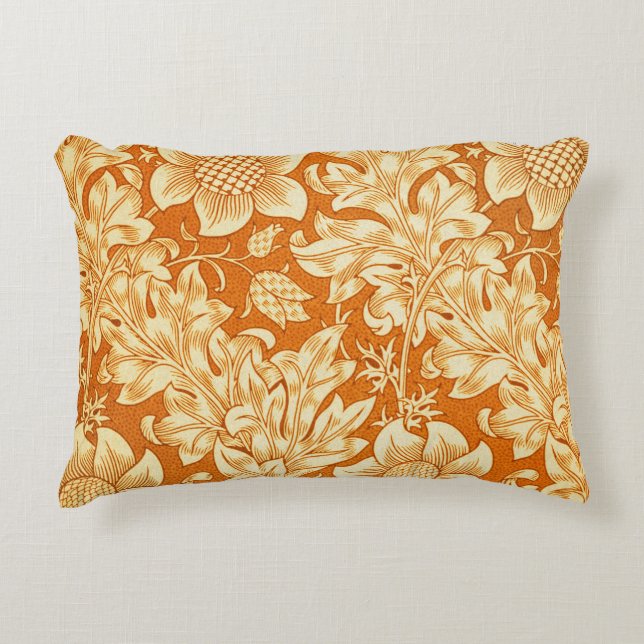 William Morris Classic Floral Accent Kussen (Voorkant)