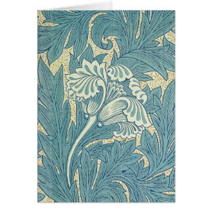 William Morris Classique Tulipe Bleu Floral