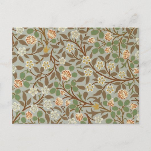 William Morris Clover Botanische Bloem Briefkaart (Voorkant)