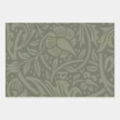 William Morris Clover Botanische Bloem Inpakpapier Vel (Voorkant 3)