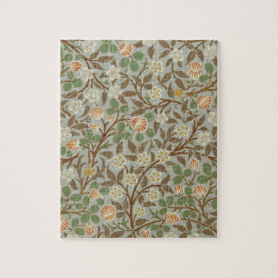 William Morris Clover Botanische Bloem Legpuzzel