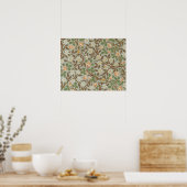 William Morris Clover Botanische Bloem Poster (Keuken)