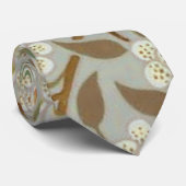 William Morris Clover Botanische Bloem Stropdas (Opgerold)