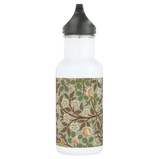 William Morris Clover Botanische Bloem Waterfles (Rechts)