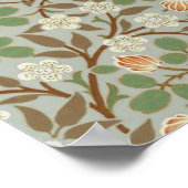 William Morris Clover Flower Art Pattern Poster (Hoek)