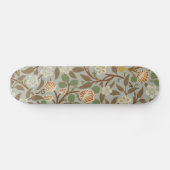 William Morris Clover Flower Art Pattern Skateboard (Horizontaal)