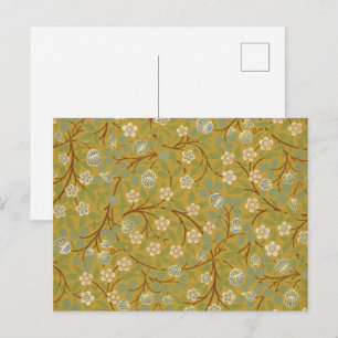 William Morris Clover Vintage Bloemschildering Kun Briefkaart