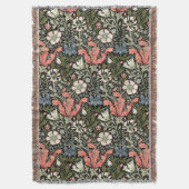 William Morris  Compton bloemmotief Deken (Voorkant Verticaal)