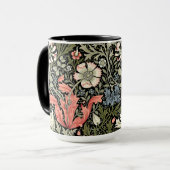 William Morris Compton bloemmotief Mok (Voorkant links)