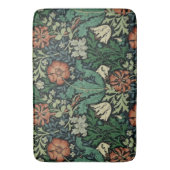 William Morris Compton Floral Art Nouveau Pattern Badmat (Voorkant Verticaal)