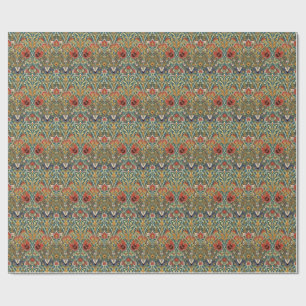 William Morris Compton Floral Art Nouveau Pattern Cadeaupapier