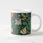 William Morris Compton Floral Art Nouveau Pattern Extra Grote Beker (Rechts)