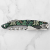 William Morris Compton Floral Art Nouveau Pattern Kurkentrekker (Achterkant)