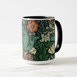 William Morris Compton Floral Art Nouveau Pattern Mok