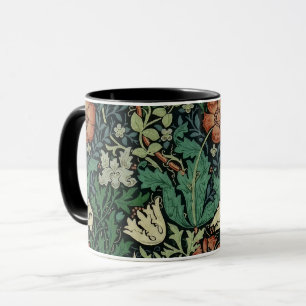 William Morris Compton Floral Art Nouveau Pattern Mok