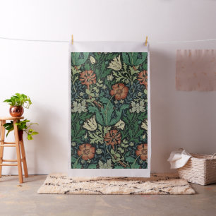 William Morris Compton Floral Art Nouveau Pattern Stof