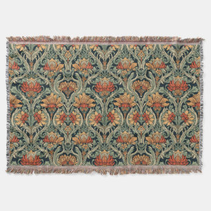 William Morris Compton Florale Art Nouveau Patroon Deken