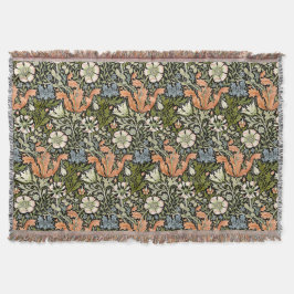 William Morris Compton Florale Art Nouveau Patroon Deken