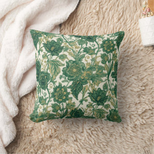 William Morris Compton groen Art Nouveau Kussen