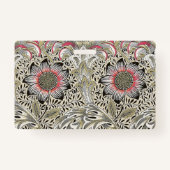 William Morris Corncockle behang floral Badge (Achterkant)