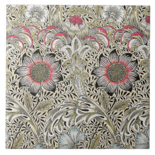 William Morris Corncockle behang floral Tegeltje